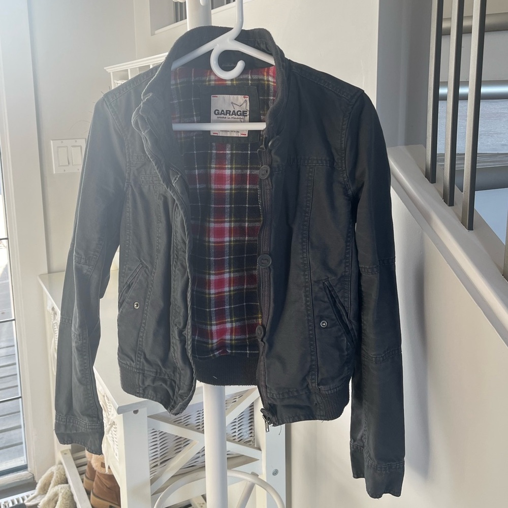Garage Bomber jacket. Medium but fits Small.